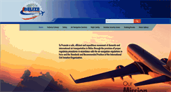 Desktop Screenshot of civilaviation.gov.bz